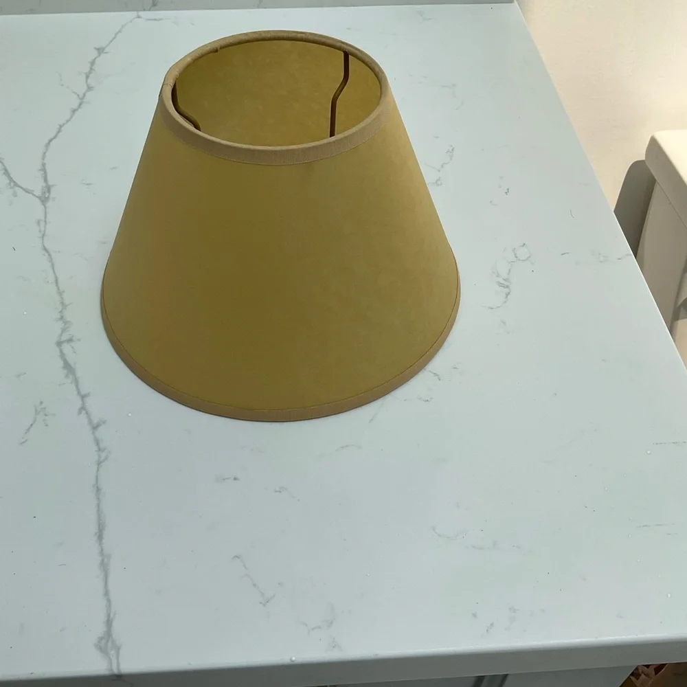 Beige Table Lamp with Fabric Shade